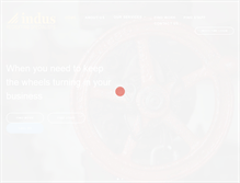Tablet Screenshot of indus.co.nz